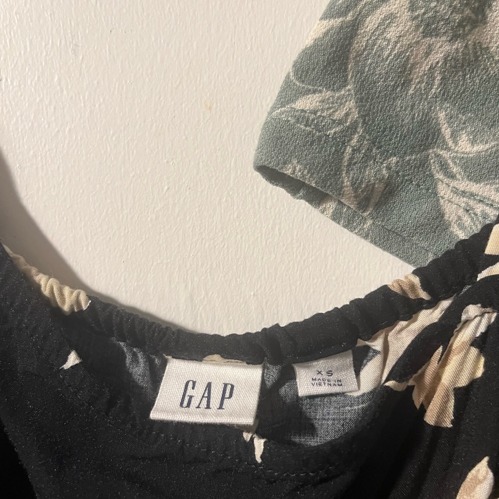 Two XS Floral Rompers - Picture 3 of 4